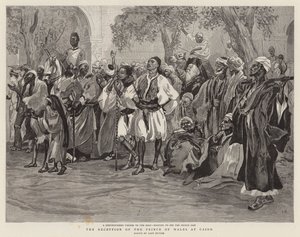De ontvangst van de Prins van Wales in Caïro